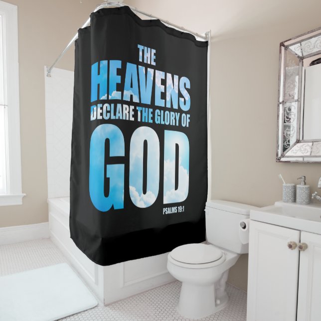 Christian Psalm 19:1 Heavens Declare Glory of God  (In Situ)