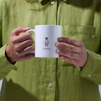 Christian Psalm 23 Lamb Coffee Mug