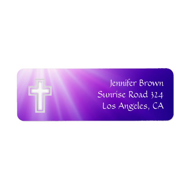 Christian | Purple Rays (Front)