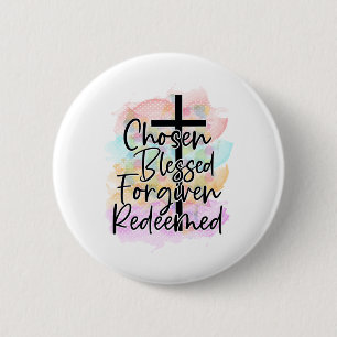 CHRISTIAN QUOTE 2 INCH ROUND BUTTON