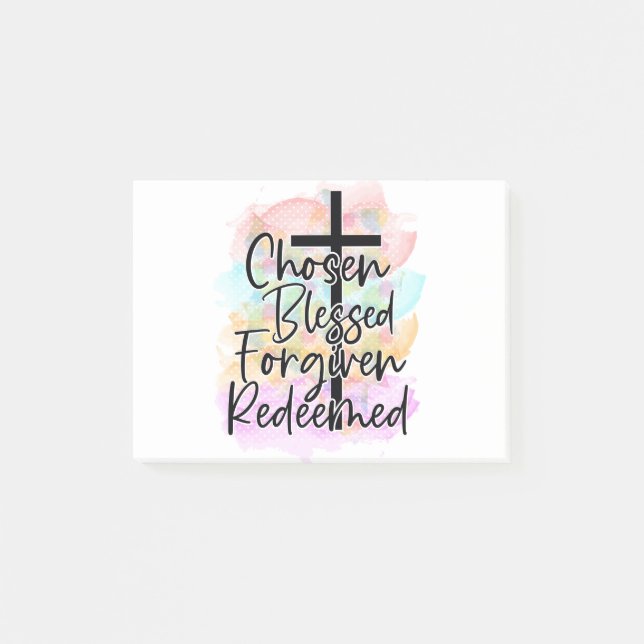 CHRISTIAN QUOTE POST-IT NOTES (Front)
