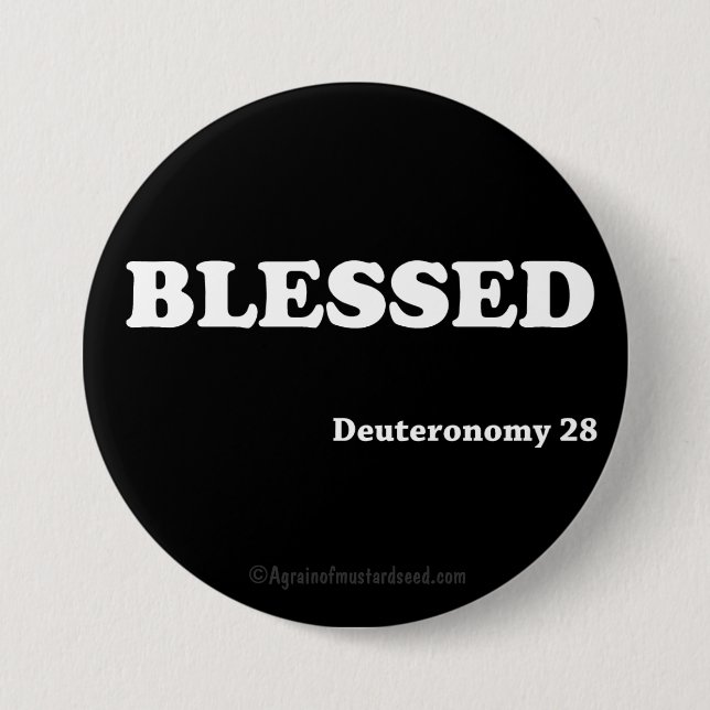 Christian Quotes 3 Inch Round Button (Front)