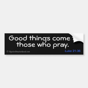 Christian Quotes Bumper Sticker