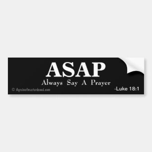 Christian Quotes Bumper Sticker