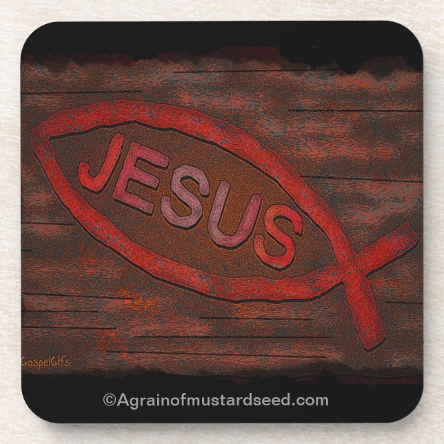 Christian Quotes Inspirational Coaster (Front)