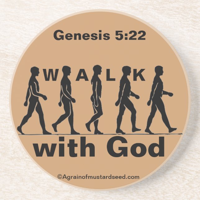 Christian Quotes Inspirational Coaster (Front)