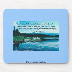 Christian Quotes Mouse Pad