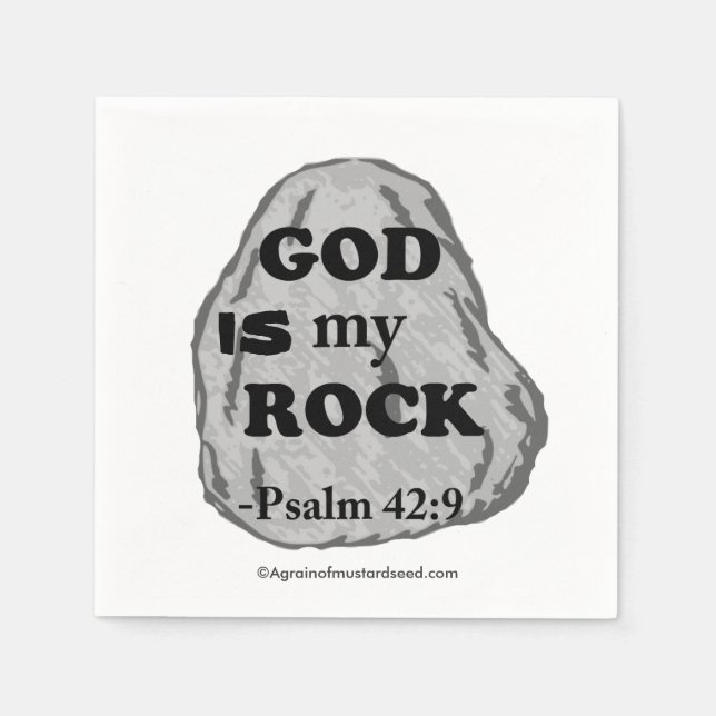 Christian Quotes Napkin (Front)
