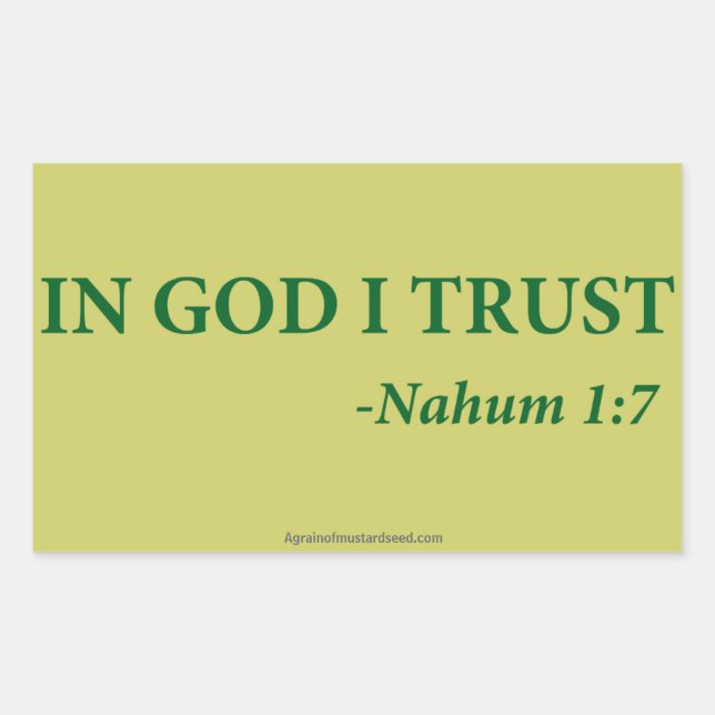 Christian Quotes Sticker (Front)