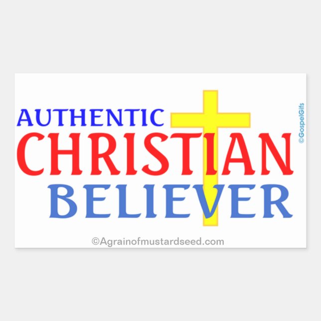 Christian Quotes Sticker (Front)