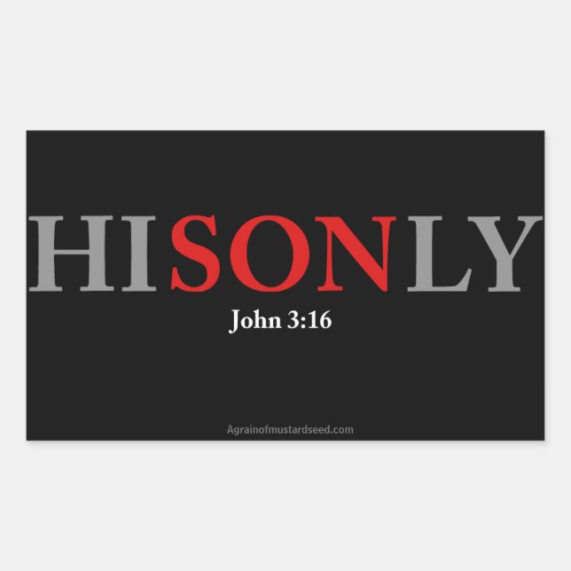 Christian Quotes Sticker (Front)