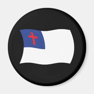 Christian Religion Flag Magnet