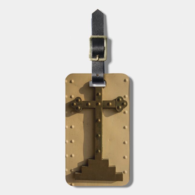 Christian religious cross, Iraq Luggage Tag (Front Vertical)