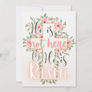 Christian Religious, Scripture Easter Card