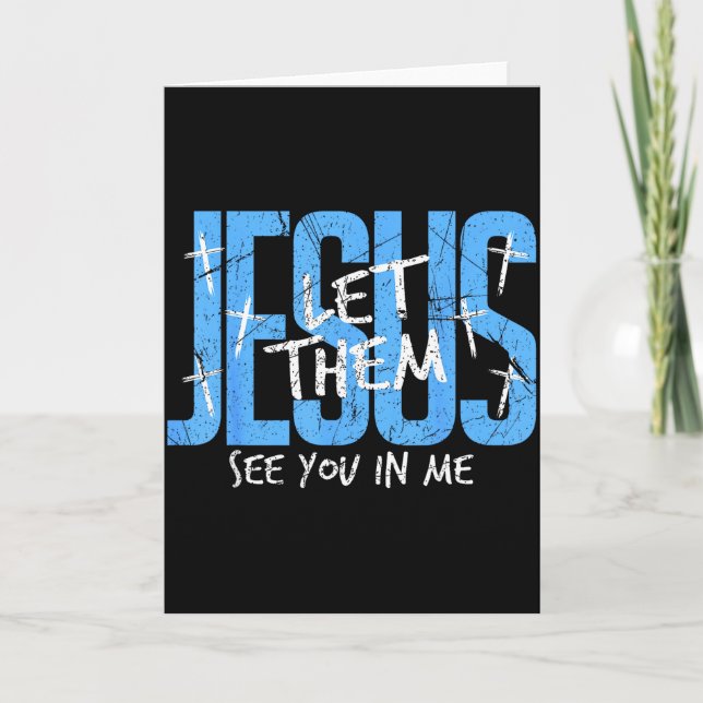 Christian Religious See You In Me Thankful Thanksg Card (Front)