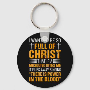 Christian Religious Servant Of God Faithful Jesus Keychain