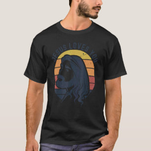 Christian Retro Jesus Loves You God Keeps His Prom T-Shirt