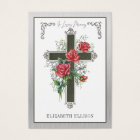 Christian Roses de la prière commémorative funérai