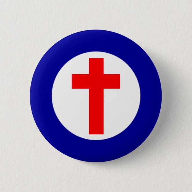 Christian Roundel 2 Inch Round Button (Front)