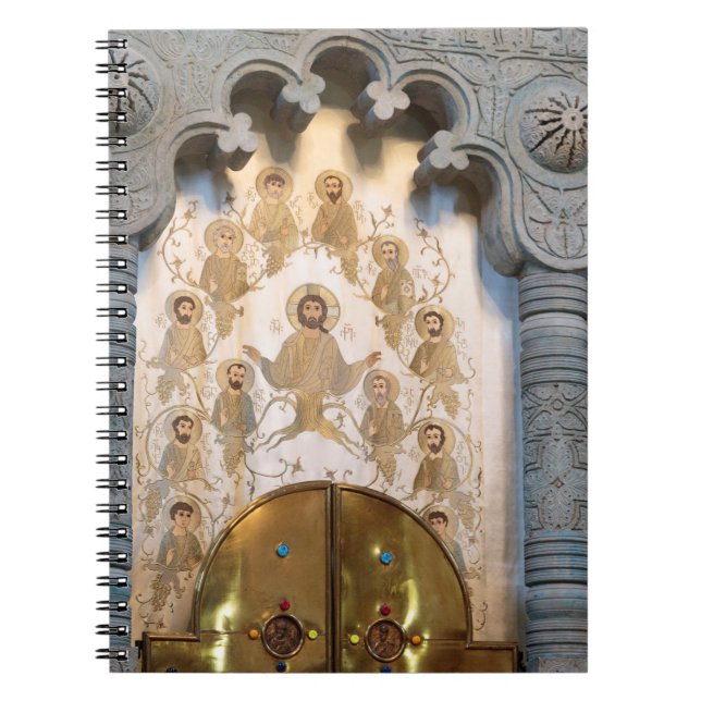 Christian Saint Artwork Notebook (Front)