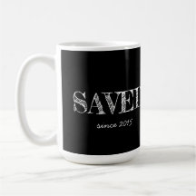 Christian SAVED Mug with 3 Nail Cross