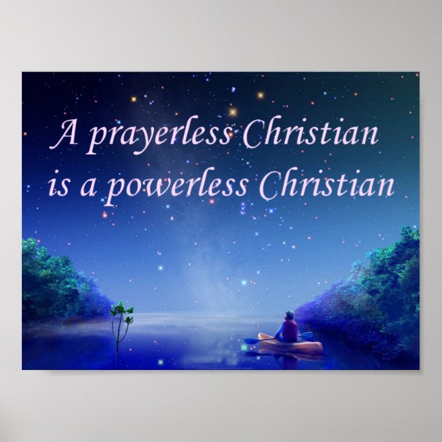 Christian Saying Poster (Front)