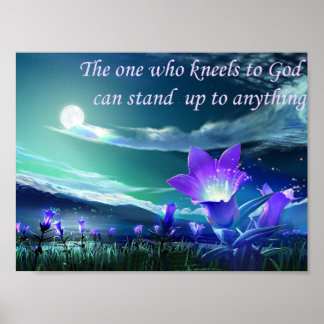 Christian Saying Poster