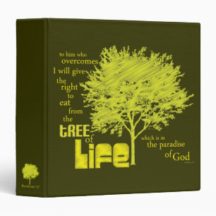 Christian Scripture binder: Tree of Life Binder