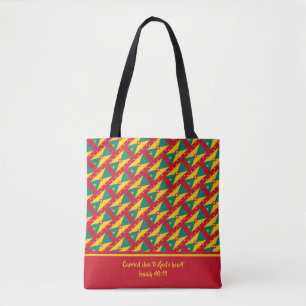 Christian Scripture GRENADA FLAG Isaiah Tote Bag