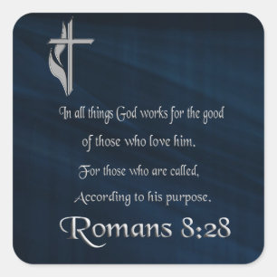 Christian Scripture Square Sticker
