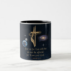 Christian Scripture Two-Tone Coffee Mug