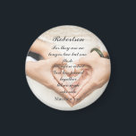 Christian Scripture Wedding Photo  Magnet<br><div class="desc">Christian Scripture Wedding Photo Magnet Matthew 19:6</div>