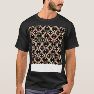 Christian Seamless Pattern Mosaic Religion Gospel  T-Shirt