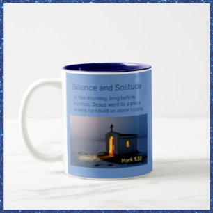 Christian Silence and Solitude Chapel Mug