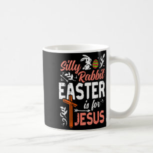 Christian silly rabbit easter for jesus men boysCh Coffee Mug