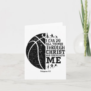 Christian Sketll Gifts Philippians 413 Men Women K Card