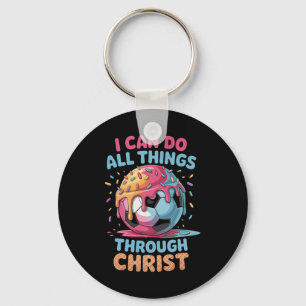 Christian Soccer Shirts Boys Kids Youth Philippian Keychain