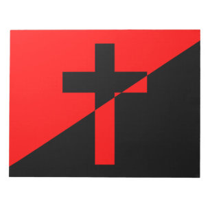 Christian Socialism & Anarchism (Liberation) Flag Notepad