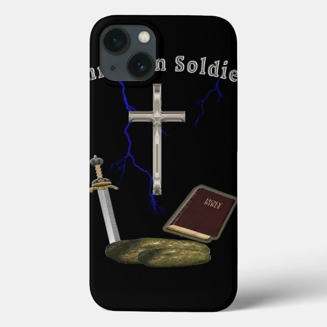 Christian soldier Case-Mate iPhone case (Back)