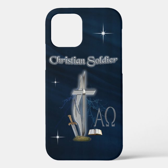 Christian Soldier Case-Mate iPhone Case (Back)
