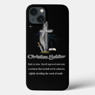 Christian soldier merchandise iPhone 13 case