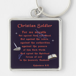 Christian Soldiers Keychain
