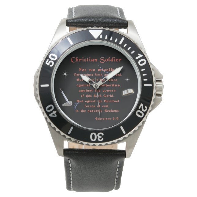 Christian Soldiers Watch (Front)
