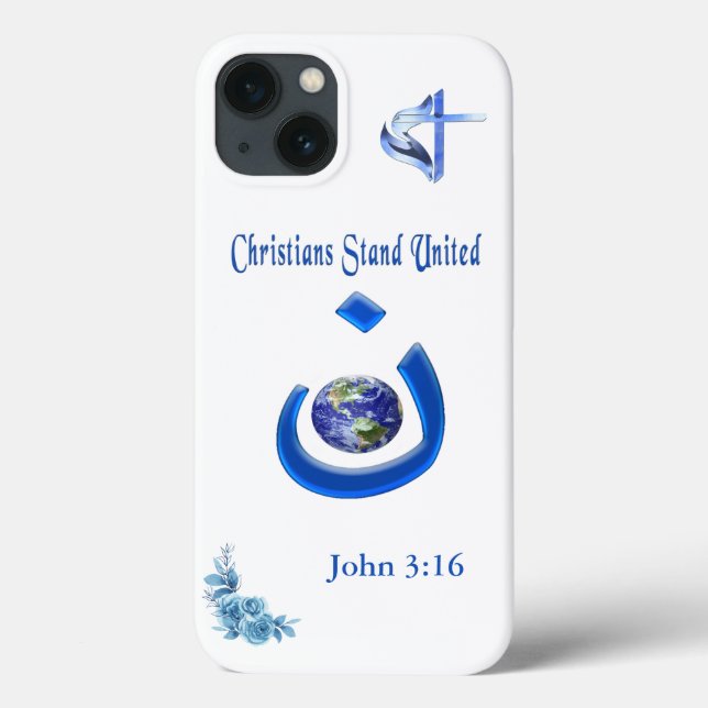 Christian Solidarity Case-Mate iPhone Case (Back)