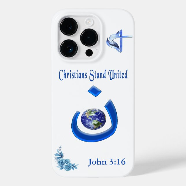 Christian Solidarity Case-Mate iPhone Case (Back)
