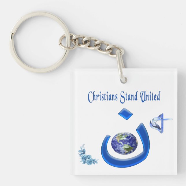 Christian Solidarity Keychain (Front)