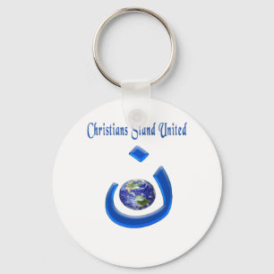 Christian solidarity merchandice keychain