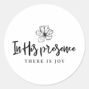 Christian sticker His Prayer Faith Inspirational