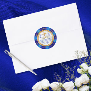 Christian Stickers for Envelope Seals, Favours, et