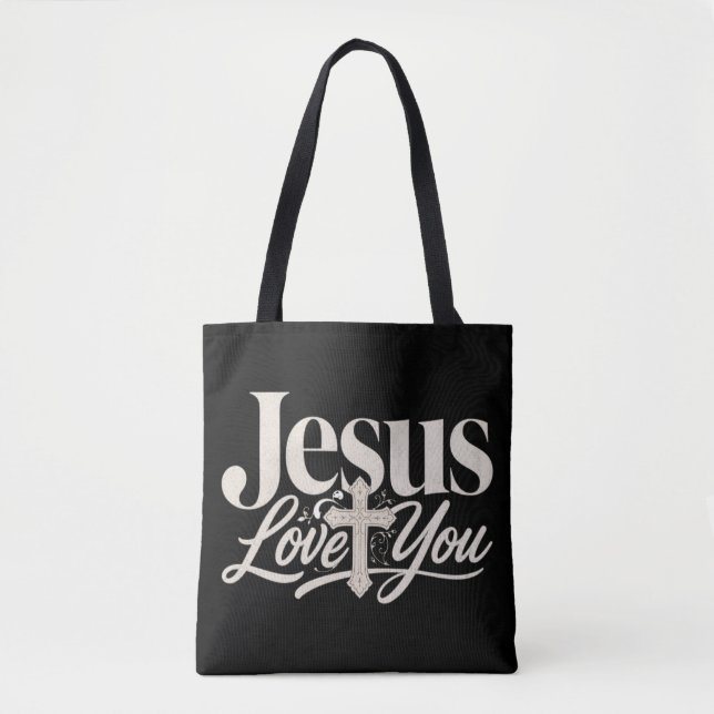 Christian Sublimation Design Tote Bag (Front)
